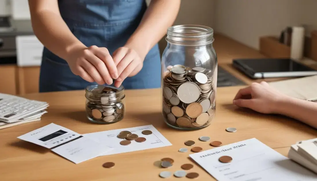 Táticas práticas para juntar dinheiro ganhando pouco
